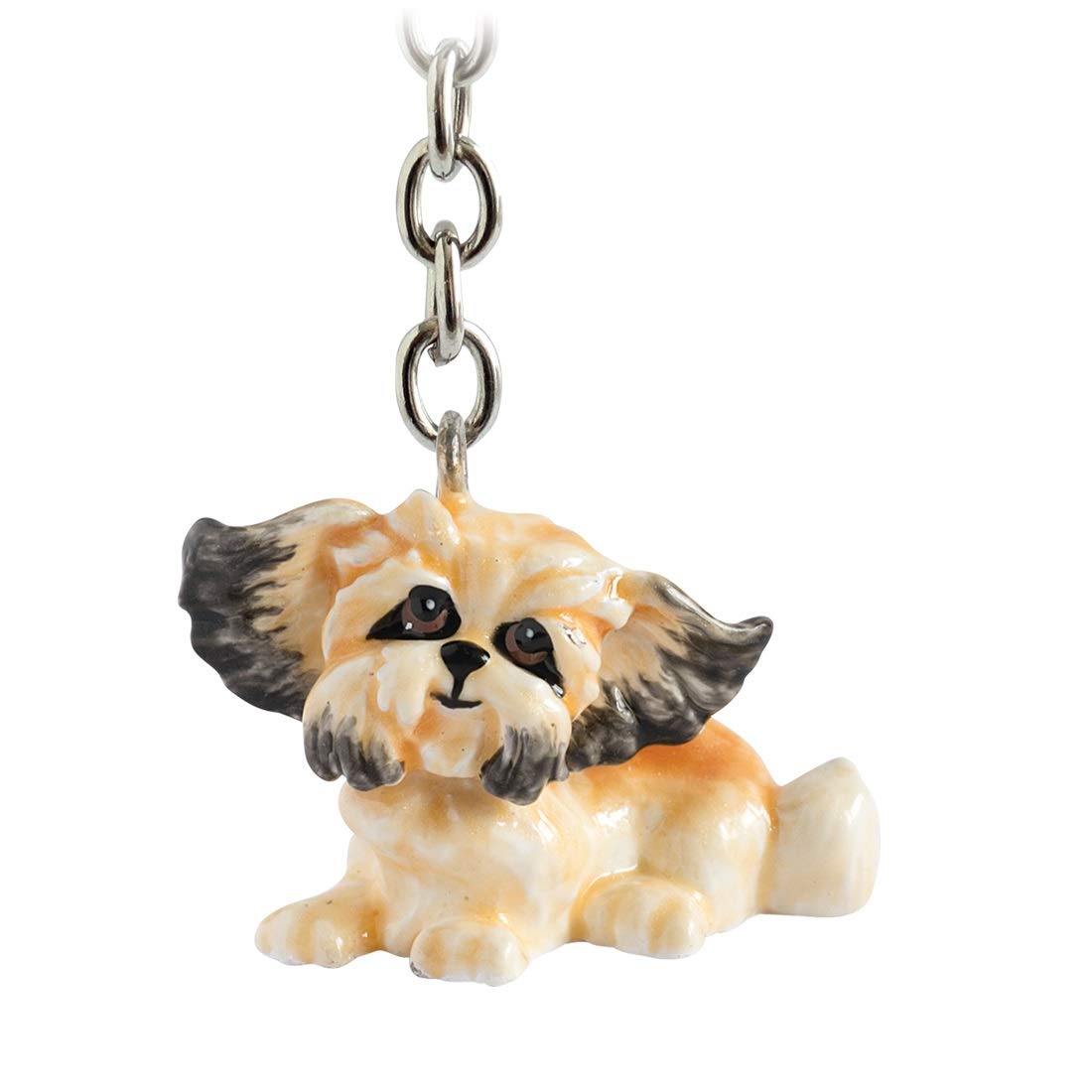 Arora Little Paws 3761 Key Ring Shih Tzu Lying Dog, Multicolour, One Size