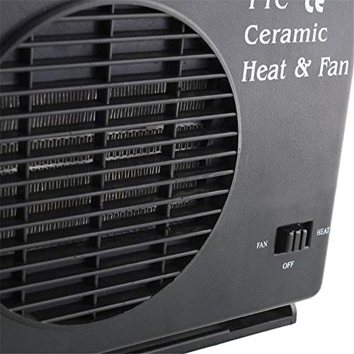 Car Air Heater, Ceramic Auto Car Truck Fan Heater Portable Window Defroster 12V 150W Vehicle Heater Warmer Fan Energy Saving for Truck Motor Boat Trailer - Thumbnail 4