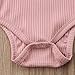 Emmababy Newbown Baby Boys Girls Knitted Sweather Rompers Sleepwear Long Sleeves Pajamas Fall Winter Bodysuit Pink