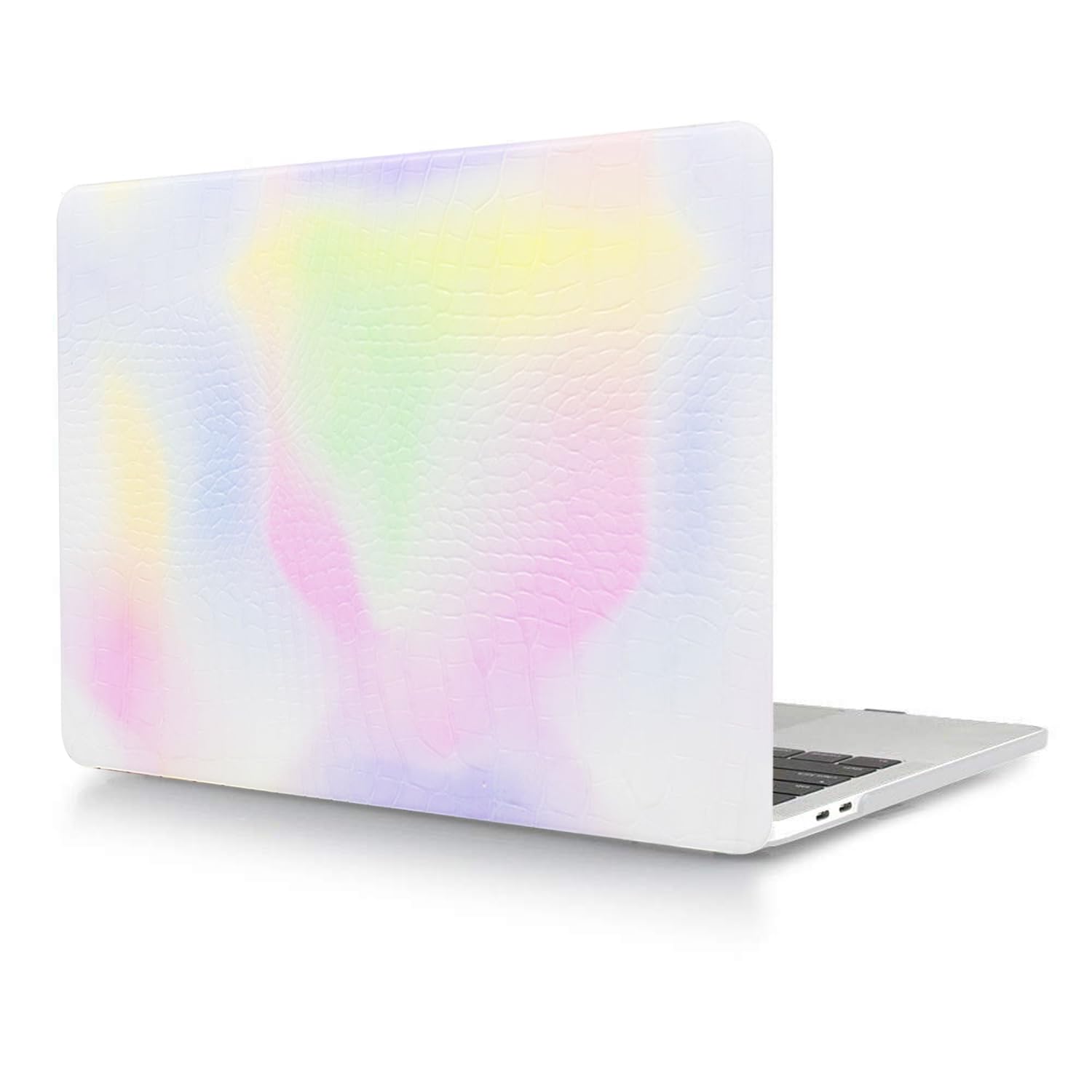 Laptop Case Compatible with New Macbook Pro 13 inch 2020 2019 2018 2017 2016 Release M1 A1706 A1708 A1989 A2159 A2251 A2289 A2338, Protective Smooth Soft Leather Hard Laptop Cover - Colorful2