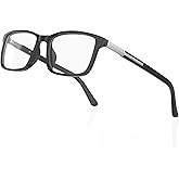 DEHOTRE Progressive Multifocus Reading Glasses Men Flexible TR90 Frame Readers Stainless Steel Arm Rubber Temple Spring Hinge