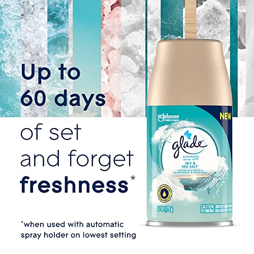 Glade Automatic Spray Refill, Air Freshener for Home and Bathroom, Sky
