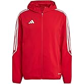 adidas Mens Tiro23 League Windbreaker Soccer Cleats Moisture Wicking - Red