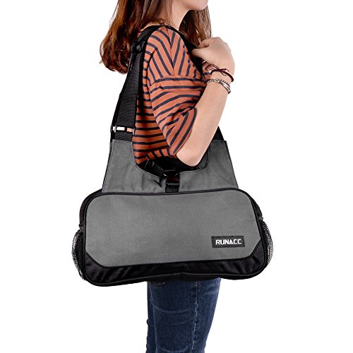 RUNACC Stylish Yoga Mat Bag with Mat Strap holder Pilates Clothing and Gym Accessories Carrier for Women, 1 Free Pair of Yoga Toesocks - Thumbnail 5