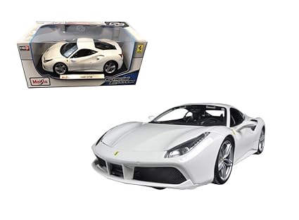 Amazoncom Maisto 118 Special Edition Ferrari 488 Gtb