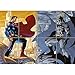 Doppelganger33LTD Dark Bat Knight Vs Super Comic Giant Wall Mural Art Poster Print 47x33 Inches