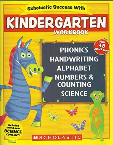 Scholastic - PRE-K Workbook with Motivational Stickers (Scholastic