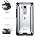 Poetic Affinity Series Thin Dual Material Protective Bumper Case for Huawei Honor 5X (2016) - Black with Clear PC