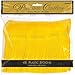 Yellow Sunshine Plastic Heavy Weight Spoons (50 Count) - Premium Disposable Plastic Cutlery, Perfect for Home Use and All Kinds of Occasions