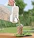 Buddeez 8Qt  Pet Food / Bird Seed Storage Container and Dispenser - Flip Lid /Pour Spout with Durable Handle primary