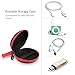 HiGoing Earbud Carrying Cases Sweatproof Travel Earphone Storage Pouch Portable Protection EVA Hard Earpieces Without Carabiner