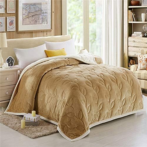 Flannel blanket, double thick anti-static blanket, warm autumn and winter blanket bedding