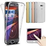 Galaxy Note 8 Case [Crystal Clear],PHEZEN Anti-Scratch 360 Front and Back Full Body Protection Transparent Flexible TPU Bumper Case Soft Gel Rubber Skin Case For Samsung Galaxy Note 8, Clear
