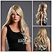 OrangeTag Long Wave Hair Wig, Golden blonde color.