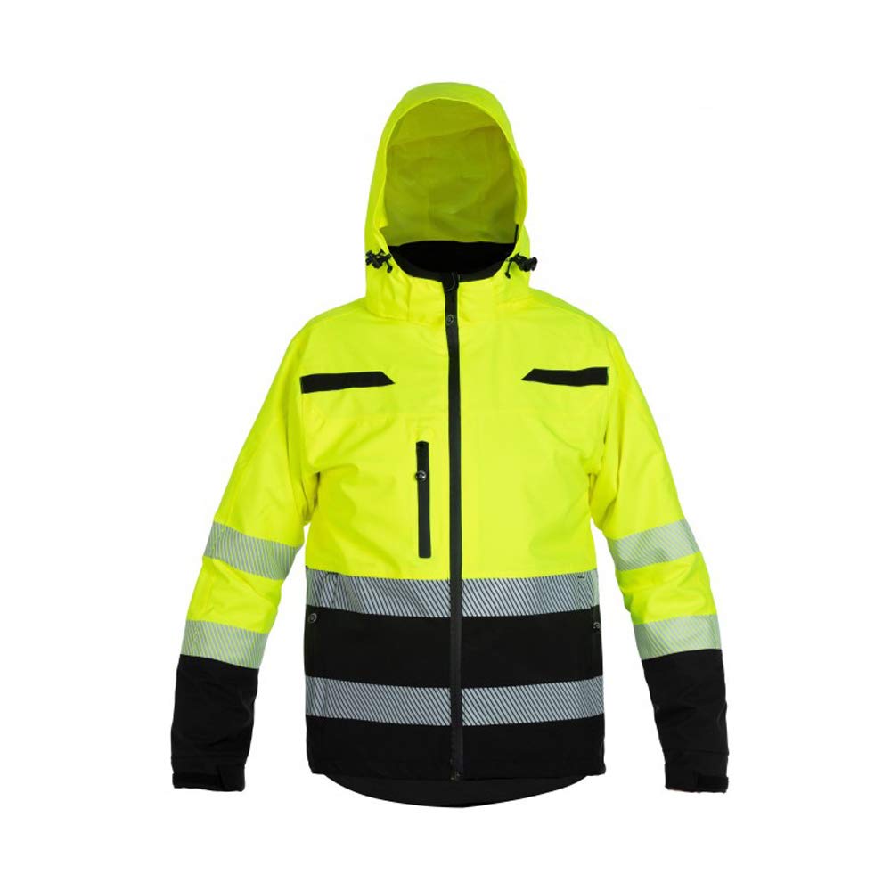Hydrowear Boston 021000YB-S Simply No Sweat Light High-Vis Parka Hi-Vis Yellow/Black Size S
