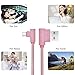 USB Type C Cable, CTREEY 90 Degree 3 Pack 3ft 6ft 10ft Nylon Braided Long Cord USB Type A to C Charger for Macbook, LG G6 V20 G5,Google Pixel, Nexus 6P, Nintendo Switch, Samsung Galaxy S8+ (Rose Gold)