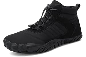 GENERIC Peak Footwear for Women Men Neuropathy, Peakfootwear Barefoot Shoes, Winter Barefoot Shoes Wide Toe Non-Slip Boots