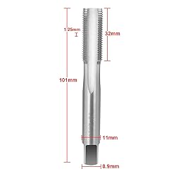 ATOPLEE Metric Thread Tap,M14 HSS 6542 Right Hand