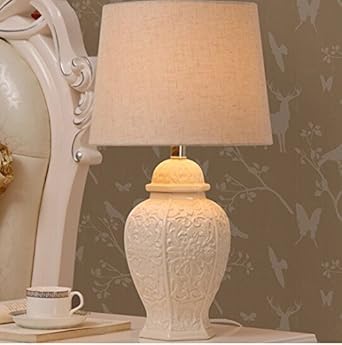 Modernes einfaches Europäisches Keramik Lampe Schlafzimmer American