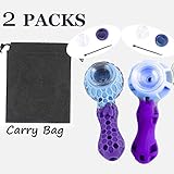 Travel Indestructible Silicone Honey nest Straws and Free Decorative Bowls Inside 1 Pack