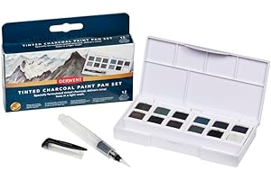 Derwent Tinted Charcoal Paint Pan Set (2306249)