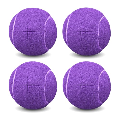 Walker Tennis Balls Precut Tennis Balls for Walkers 4PCS Walkers Legs Universal Precut Glide Balls, Heavy Duty Long Lasting Felt Pad Glide Coverings for Furniture Legs and Floor Protection