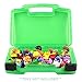 Life Made Better Little People Toy Storage Carrying Box, Mini Figure Organizer, Stores Figurines and Accessories, Green