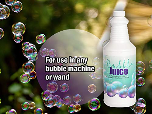 Bluewater Chemgroup Extreme Color Bubble Juice - Long-Lasting Lustrous Bubbles for All Bubble Machines and Bubblers - 32oz, Quart - Thumbnail 2