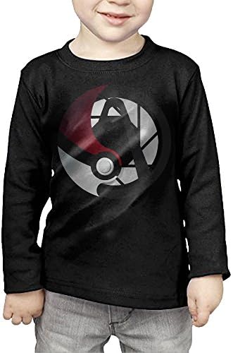 MHGJ Infant Unisex Pokemon Borderlands Portal Long Sleeve T Shirts 2 Toddler Black