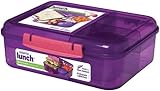 Sistema Bento Box Lunch Box with Compartments 1.65 L Pack of 2 view 2