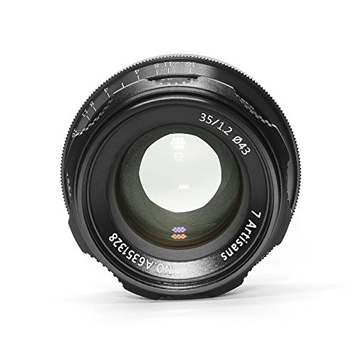 7artisans Objectif 35mm F1.2 à Mise au Point Manuelle APS-C pour Les appareils Photo sans Miroir compacts Fuji X-A10 X-A2 X-A3 A-at X-M1 XM2 X-T10 X-T2 X-T20 X- Pro1 X-Pro2 X-E1 X-E2 E-E2s X-E3 - Image 4