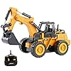 Top-Race-5-Channel-Fully-Functional-Remote-Control-Construction-Excavator-Truck-Kids-Size-Designed-for-Small-Hands Top Race 5 Channel excavator toy Fully Functional Remote Control Digger RC Tractor Remote Control Tractor Digger Toys…