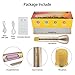 Microphone for Kids,Wireless Microphone Karaoke,Portable Bluetooth Microphone with Speaker,Karaoke Mic,Singing Machine for Phone iphone ipad Android Computer Smartphones (Gold)