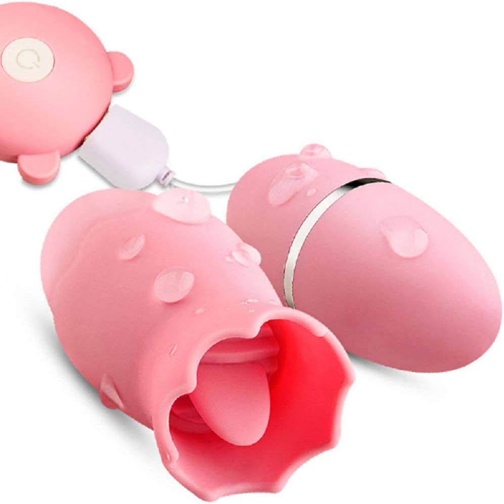 Pleasure 7 Speeds Mode Dual Motor Double Head USB Cable Rechargeable Sucking Waterproof Quiet Bu-llet Vibrating Vǐbrǎtǒr Whisper Let You Relax Body Massage Suction Color Pink