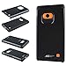 Microsoft Nokia Lumia 730/735 Case - Armatus Gear (TM) Slim Hybrid Armor Case Dual Layer Shockproof Phone Cover for Microsoft Nokia Lumia 730/735 - Black