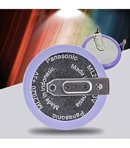 Batteria Ricaricabile Panasonic Vl2020 Li-ion Accu 3v 90 Gradi Di Litio - Foto 7