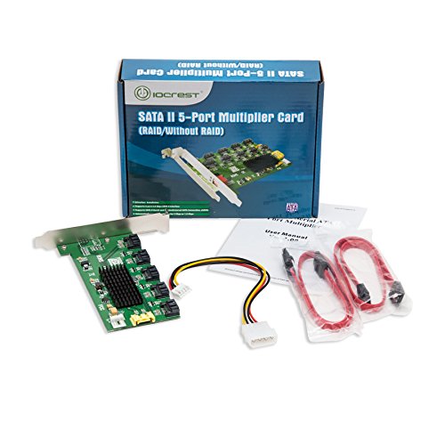 IO Crest Internal 5 Port SATA II Port Multiplier Non-RAID Version SI-PCI40074