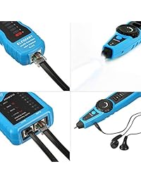 ELEGIANT RJ11 RJ45 cable analizador, rastreador y comprobador eléctrico multifunción, instrumento de medición eléctrico