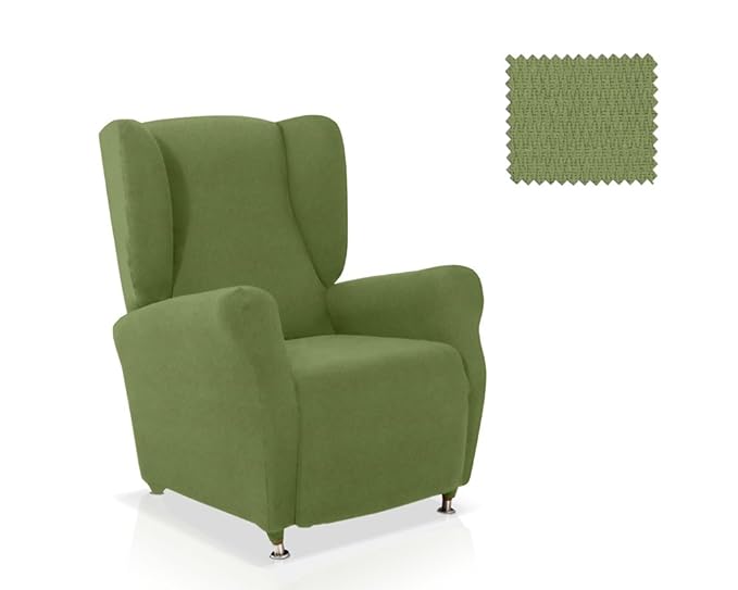 Husse für Ohrensessel Minerva Grösse 1 Sitzer, Standardgröss Farbe Grün(mehrere Farben verfügbar)