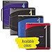 Five Star 2 Inch Zipper Binder, 3 Ring Binder, Removable File Folders, Durable, Black (73289)