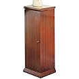 Collections Etc Swing Away Small Wood Vertical Media Cabinet CD & DVD Storage (325 CDs or 215 DVDs)