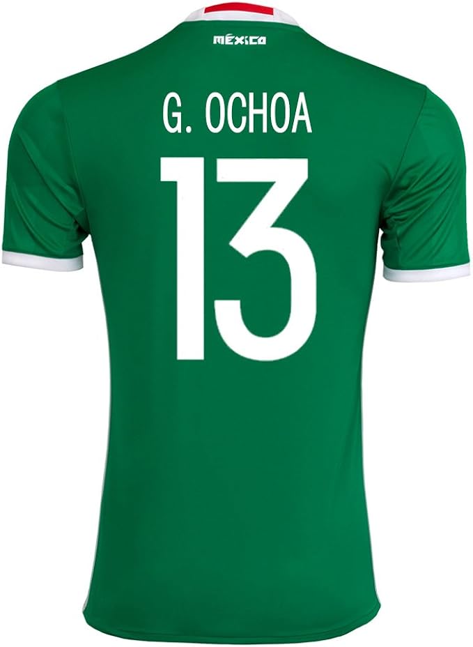 Amazon.com: SKU G. Ochoa #13 Mexico Men's Home Jersey 2016: Clothing