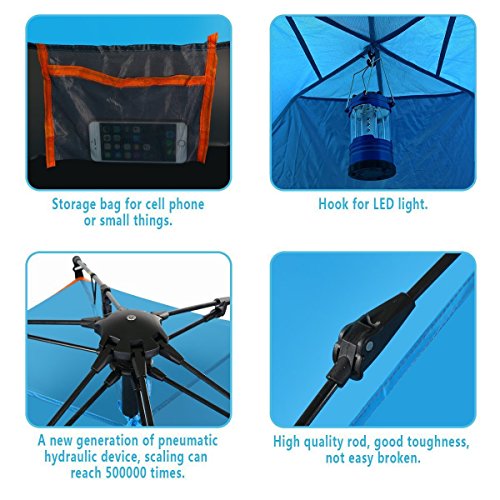 image for 2-3 Person Camping Tent - Toogh 3 Season Backpacking Tent Automatic In