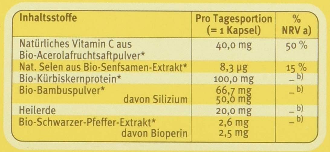 luvos haar nagel plus bio nahrungserganzung 30 kapseln