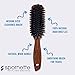Spornette Deville Sculpting Hair Brush #343 Soft Boar Bristle, Wood Handle, Cushioned Smoothing Brush for Daily Maintenance, Finishing & Adds Shine to Brush Outs and Blow Outs