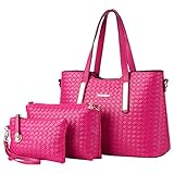 MissFox Bolso De Las Mujeres Y Monedero De Mano Y Hobo Bolsa De Cuero