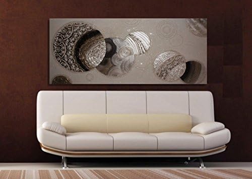 Original abstract Galaxy oil painting, bronze-champagne-pearl metallic large wall painting on canvas , Modern wall art, house decor artwork.