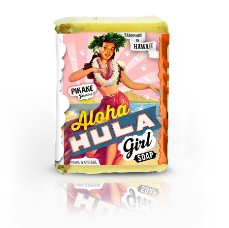 Aloha Hula Girl BAR SOAP Pikake Coconut Shea Butter Jasmine Vanilla NATURAL