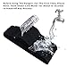 Zeal Home Multi-Purpose Ultra Slim Non-Slip Velvet Hanger Set of 50 Black