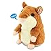 AnyBack Electronic Stuffed Talking Plush Animals Pets Toys Hamster,Electric Cute Plush Mimicry Pet Animal Toy Repeating Mouse Talking Hamster Stuffed Animals Toys for Kids Boys Girls Toddlers Brown